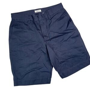 Shuttle Notes (Japan) NEW Men's Twill Chino Shorts Navy Blue Size 32 x 10"